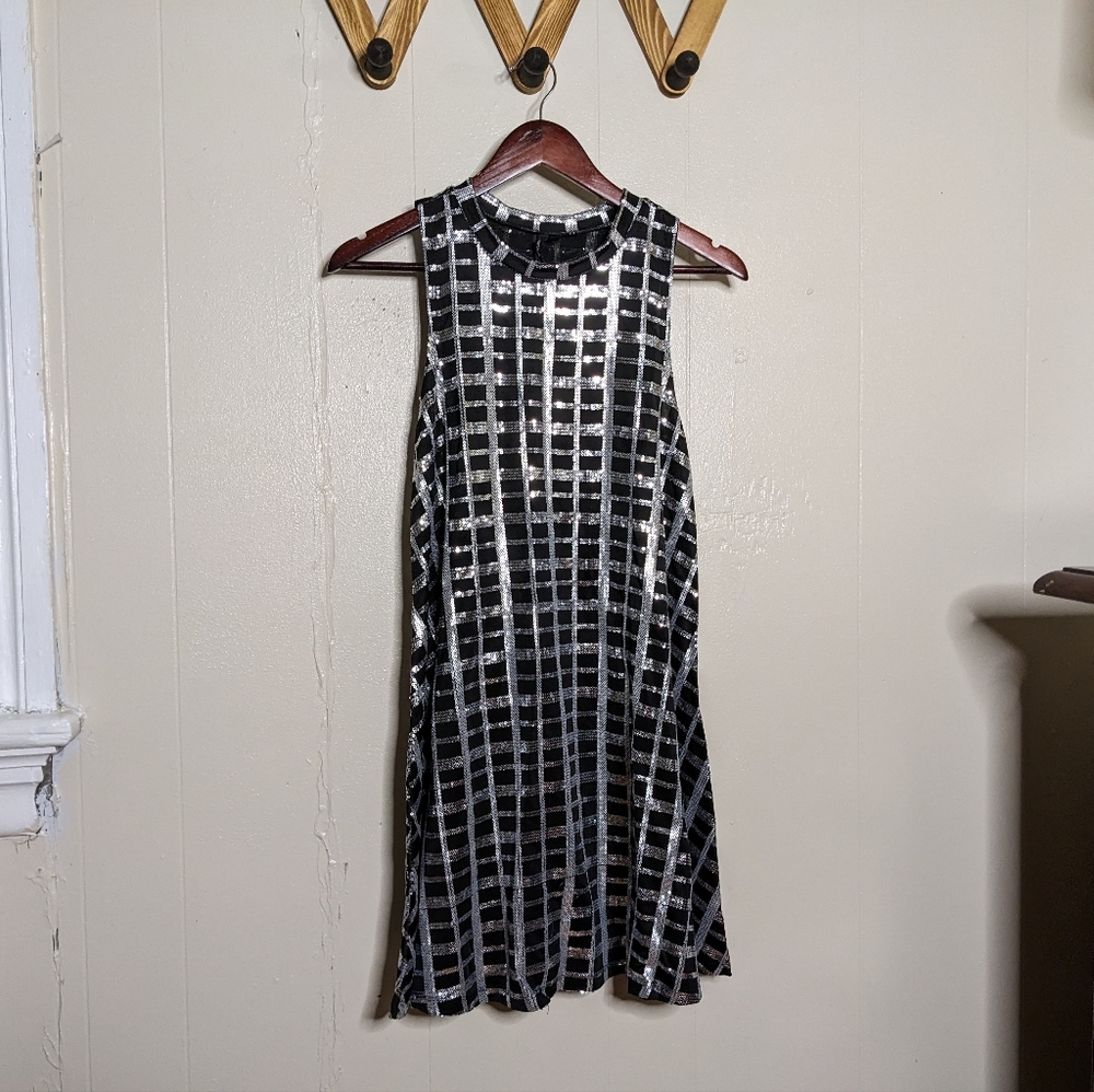 Sequin Tent Dress